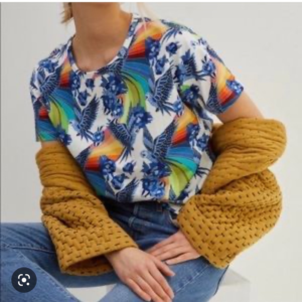Farm Rio Parrot Top Size Small
